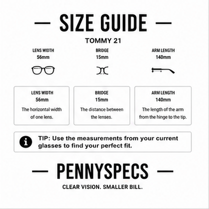 Tommy 21 Gold Aviator Prescription Glasses - image 9