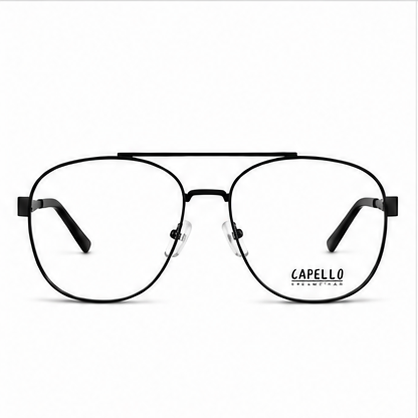 Tommy 21 Black Aviator Prescription Glasses - image 2