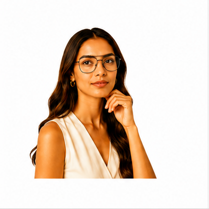 Tommy 21 Black Aviator Prescription Glasses - image 8