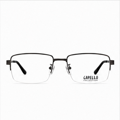 Tommy 28 Gunmetal Rectangle Prescription Glasses - image 2