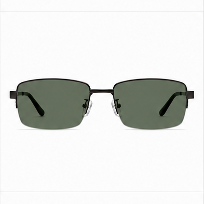 Tommy 28 Gunmetal Rectangle Prescription Glasses - image 5