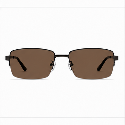 Tommy 28 Gunmetal Rectangle Prescription Glasses - image 6