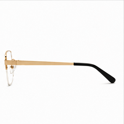 Tommy 28 Gold Rectangle Prescription Glasses - image 3