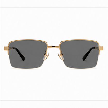 Tommy 28 Gold Rectangle Prescription Glasses - image 4