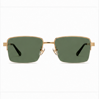 Tommy 28 Gold Rectangle Prescription Glasses - image 5