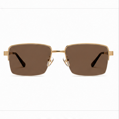 Tommy 28 Gold Rectangle Prescription Glasses - image 6