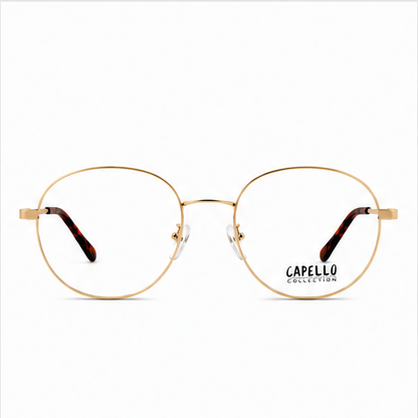 Tommy 30 Gold Round Prescription Glasses - image 2