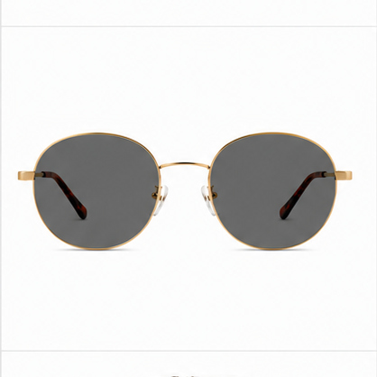 Tommy 30 Gold Round Prescription Glasses - image 4