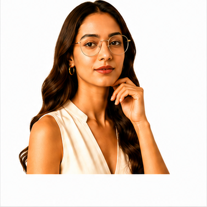 Tommy 30 Gold Round Prescription Glasses - image 8