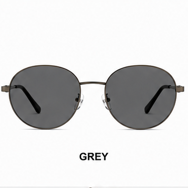 Tommy 30 Gunmetal Round Prescription Glasses - image 4
