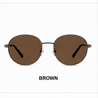 Tommy 30 Gunmetal Round Prescription Glasses - image 6