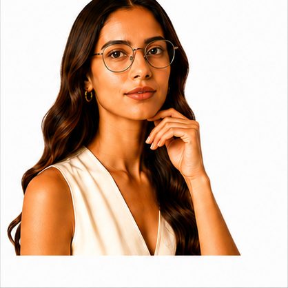Tommy 30 Gunmetal Round Prescription Glasses - image 8