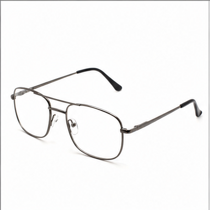 Westminster Gunmetal Aviator Prescription Glasses