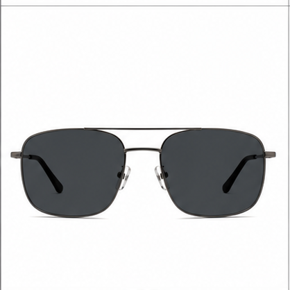 Westminster Gunmetal Aviator Prescription Glasses