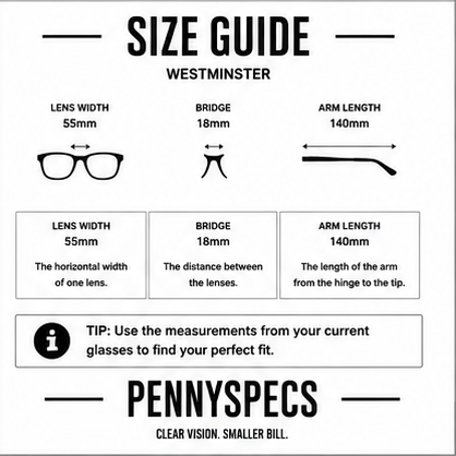 Westminster Gunmetal Aviator Prescription Glasses